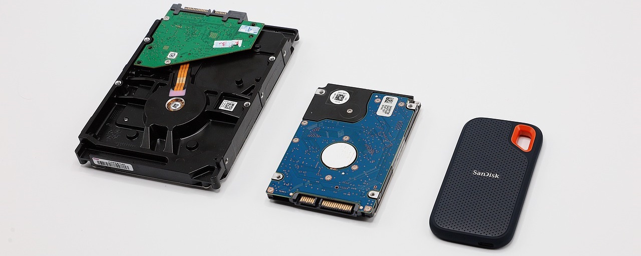 Przechowywanie dysków twardych